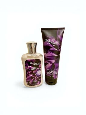 Bath & Body Works Black Amethyst Lotion & Ultra Shea Cream